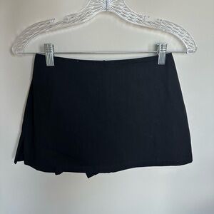 Black Mini Skort